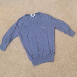 BMW Ladies V-Neck Sweater Top. Size Small